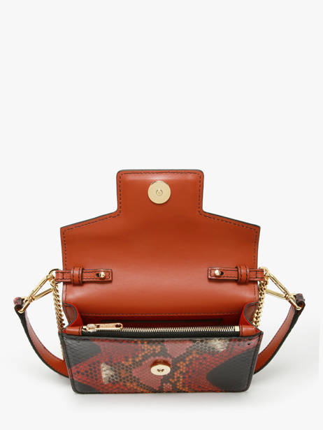 Cross Body Tas Angele Leder Lancel Rood angele A13776 ander zicht 4